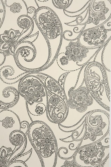 Paisley Dot Wallpaper - Urban Outfitters Dot Wallpaper, Paisley Wallpaper, Decorative Mirrors, Paisley Art, Dots Wallpaper, Digital Flowers, Paisley Design, Paisley Pattern, Textile Patterns