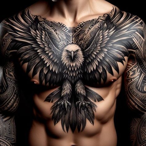 Capture the essence of freedom with these powerful eagle tattoo designs. Symbolizing strength and vision, let your ink take flight. 🦅 Bird Chest Piece Tattoo, Eagle Back Tattoo Men, Eagle Chest Tattoo Men, Eagle Tattoo On Back, Eagle Tattoo Chest, Lore Idea, Eagle Tattoo Men, Usmc Tattoos, Chest Tattoo Sketches