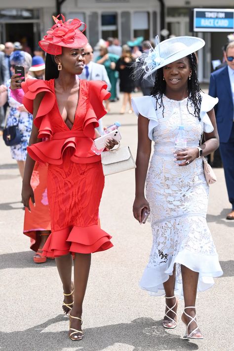 Ladies’ Day: The best outfits and hats at Royal Ascot 2022 | The Independent Royal Ascot Fashion 2022, Royal Ascot Ladies Day Outfits, Ascot Outfits 2023, Ascot Ladies Day Outfit, Royal Ascot Outfits Women, Royal Ascot 2023, Ascot Outfits Women, Ladies Day At The Races Outfit, Royal Ascot Outfit