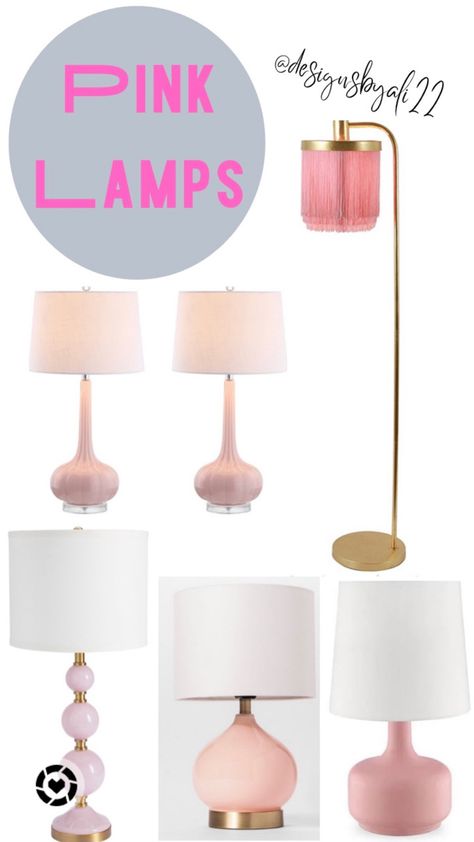 Blush Lamp, Pink Lamps, Blush Pink Bedroom, Pink Lamp, Pink Table Lamp, Lamps Bedroom, Lamp For Bedroom, Pink Bedroom, Bedroom Lamps