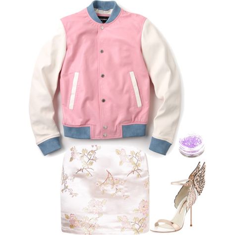 id never wear this uploaded by aliceblack on ShopLook Pastel Leather Jacket, Pastel Leather, Oc Stuff, Pastel Outfit, Real Leather Jacket, Pink Jacket, Fall Wallpaper, Clothing Ideas, Red Jacket