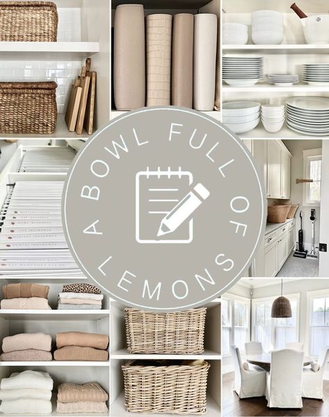 A Bowl Full Of Lemons, Bowl Full Of Lemons, Organizing Challenges, Clearing Clutter, Organization Inspiration, Home Management, Free Space, Instagram Worthy, Cleaning Organizing