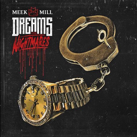 Dreams and Nightmares by Meek Mill Og Abel Art, Nike Wallpaper Iphone, Meek Mill, Desain Editorial, Iconic Album Covers, Tshirt Printing Design, Photos For Profile Picture, Dreams And Nightmares, Good Morning Video Songs