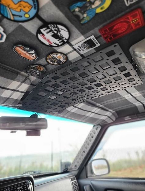 Truck Interior Accessories, Vw T4 Transporter, Vw T3 Syncro, Jeep Xj Mods, Molle Panel, Tactical Truck, T4 Transporter, Van Conversion Interior, Trucking Life