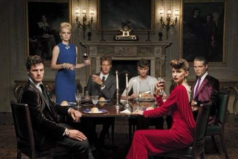 The Look: "Clue" - "Harrods Cluedo" by Elisabeth Toll Clue Aesthetic, Clue Play, Cluedo Party, Clue Costume, Clue Movie, Clue Party, Mystery Dinner Party, Party Characters, Mystery Dinner