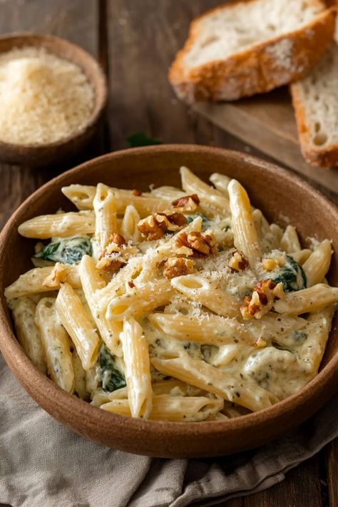 Gorgonzola Chicken Pasta, Comfort Food Fall, Pasta Lunch Ideas, Food Inspiration Aesthetic, Swedish Cafe, Gorgonzola Pasta, Quick Pasta Dishes, Swedish Food, Pasta Night