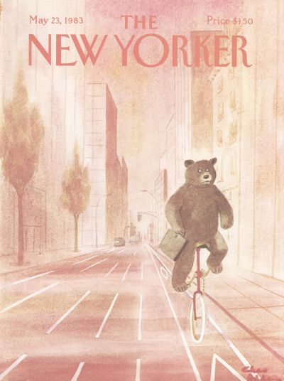 Charles Addams, Bike Pictures, New Yorker Covers, Dorm Posters, Art Collage Wall, Vintage Magazines, Canvas Designs, Vintage Magazine, The New Yorker