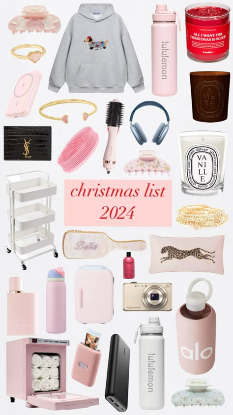 Cute Things To Get For Christmas, That Girl Christmas List, Things To Ask For For Christmas, It Girl Christmas, Christmas List 2024, Girl Christmas Wishlist, Things To Get For Christmas, Christmas List Idea, Creative Gift Basket Ideas