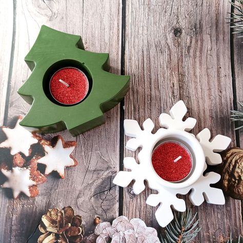 Ceramic Candle Holders Christmas, Christmas Incense Holder, Tea Light Ceramic, Christmas Tealight Holders, Christmas Clay Candle Holders, Christmas Candlesticks Ideas, Clay Tealight Holder, Clay Candle Holders Diy, Tea Lights Christmas