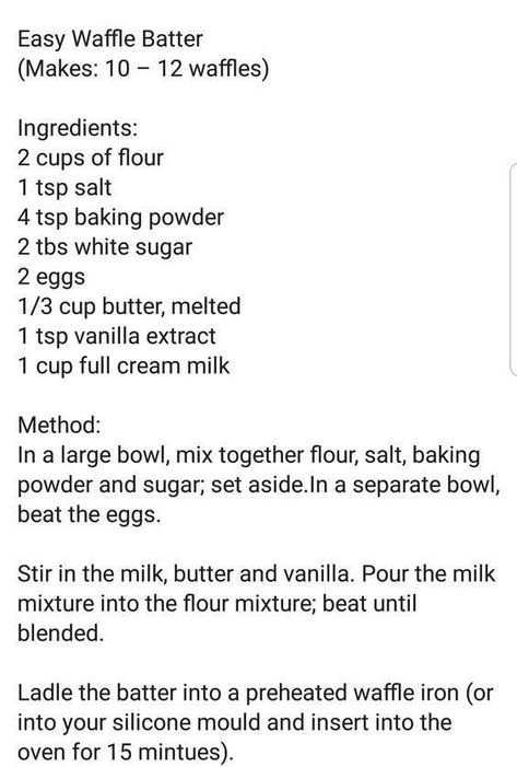 Easy Waffle Recipe From Scratch, How To Make Waffle Mix Recipe Easy, Easy Simple Waffle Recipe, Homade Waffles Recipes, Light Waffle Recipe, Homemade Waffle Recipe Fluffy, Easy Waffle Batter, Recipes For Waffle Maker Ideas, How To Make Homemade Waffles