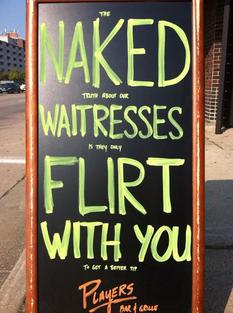 Funny Bar Signs, Server Life, Bar Stuff, Flirting Quotes For Her, Flirting Quotes Funny, Flirting Texts, Pub Signs, Restaurant Signs, Flirting Memes