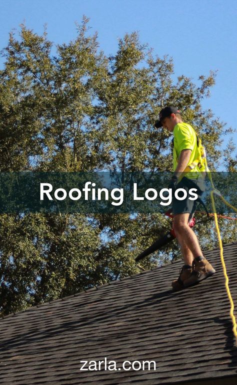 10 reliable logo ideas for your roofing business. Roofing Company Logos, Roofing Logo, Roofing Business, Rainy City, Residential Roofing, Commercial Roofing, Roofing Companies, Cleaning Logo, Cool Roof