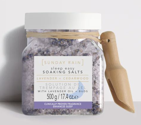 Sunday Rain, Rain Sleep, Lavender Bath Salts, Sleep Easy, Crystal Bath, Soothing Bath, Lavender Bath, Care Box, Sally Beauty