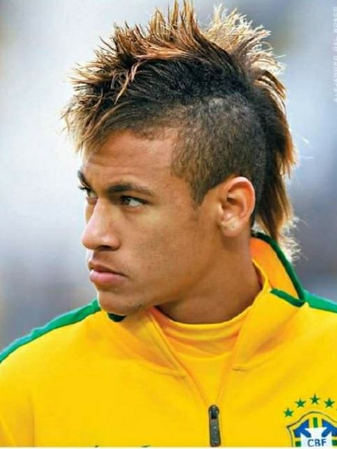 Neymar 2012, Neymar Hot, Blonde Streaks, Neymar Football, New Haircuts, Boys Haircuts, Neymar Jr, Big Love, Character Portraits