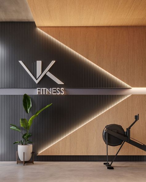 Interior Design Academia, Modern Crossfit Gym, Gym Facade, Modern Gym Design, Fitness Design Gym, Gym Architecture, Dance Studio Design, Boutique Gym, Small Office Design Interior