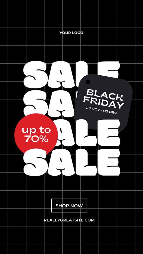 This retro-style Black Friday Sale design is perfect for your promotional content on social media. Add your own text and images, change the colors and fonts, or replace them with your own designs. Keywords: Black Friday, Sale, Promotional, Business, Company, Marketing, Ad, Advertising, Engaging, Discount, Graphic Design, Template Discount Graphic, Black Friday Graphic, Black Friday Sale Design, Black Friday Design, Discount Design, Email Design Inspiration, 광고 디자인, Banner Ads Design, Event Banner