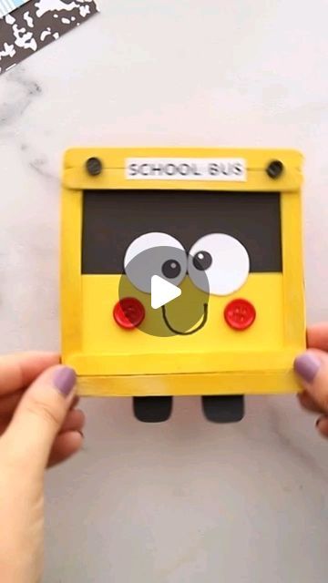 Bloomfield Arts & Crafts Studio on Instagram: "After school project creating a school bus craft at home. Fun and easy

📸@madetobeamomma 

#afterschool 
#bloomfieldkids 
#easycrafts 
#easytomake 
#schoolbus" School Bus Craft, Bus Craft, School Bus Crafts, Craft At Home, Bus Crafts, Bus Art, School Project, Craft Studio, Kids Fun