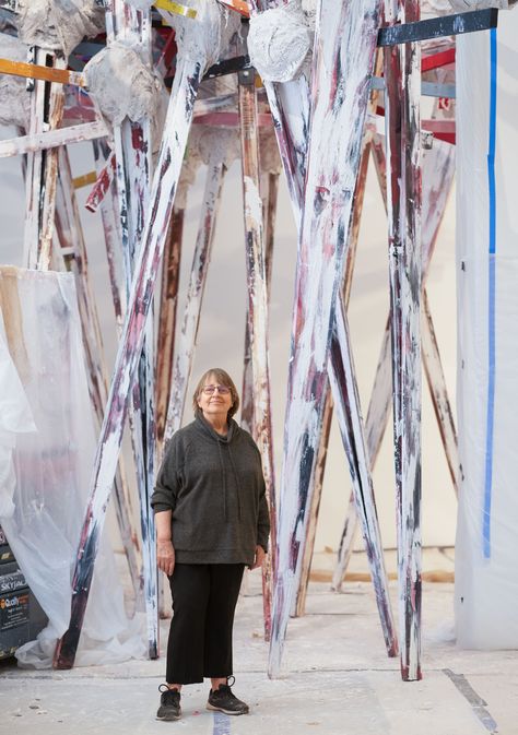 Phyllida Barlow, Totemic British Sculptor, is Dead at 78 – ARTnews.com Douglas Gordon, Rachel Whiteread, Carnegie Museum Of Art, Tate Britain, Royal Academy Of Arts, Venice Biennale, British Art, London Art, British Artist