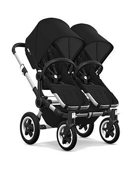 Bugaboo Donkey Twin, Bugaboo Donkey Duo, Blue Sunrise, Stroller Storage, Double Prams, Bugaboo Donkey, Best Double Stroller, Double Stroller, Black Sky