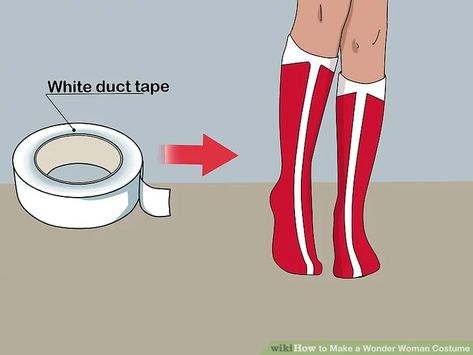 How to Make a Wonder Woman Costume (with Pictures) - wikiHow Wonder Woman Costume Diy, Wonder Woman Diy, Superhero Capes For Kids, Superwoman Costume, No Sew Cape, Disney Cars Birthday, Woman Costume, Capes For Kids, Hollywood Theme