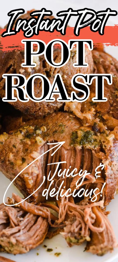 Easy Instant Pot Roast, Instant Pot Roast Recipe, Instant Pot Roast, Arm Roast, Recipes Instapot, Instapot Meals, Beef Tip Recipes, Instant Pot Pot Roast, Beef Recipe Instant Pot