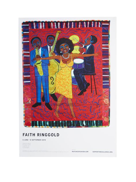 London Celebrates Artist Faith Ringgold’s Black Power – WWD Feminist Art, Faith Ringgold Art, Faith Ringgold, Detroit Art, Bel Art, New Museum, New York Art, Exhibition Poster, American Artists