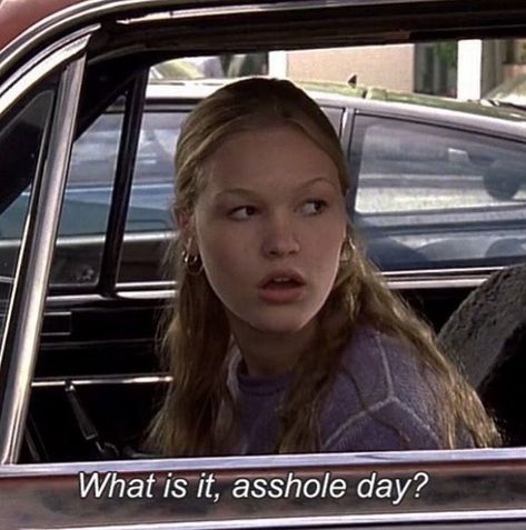 Retro Humour, La Haine Film, Series Quotes, Filmy Vintage, Julia Stiles, I Love Cinema, Movie Lines, Retro Humor, Film Quotes