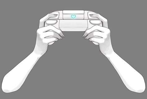 Vtuber Controller Hands, Vtuber Controller, Vtuber Hand Asset, Vtuber Body Base, Vtuber Model Base, Controller Drawing, Vtuber Assets, Character Sheet Template, V Model