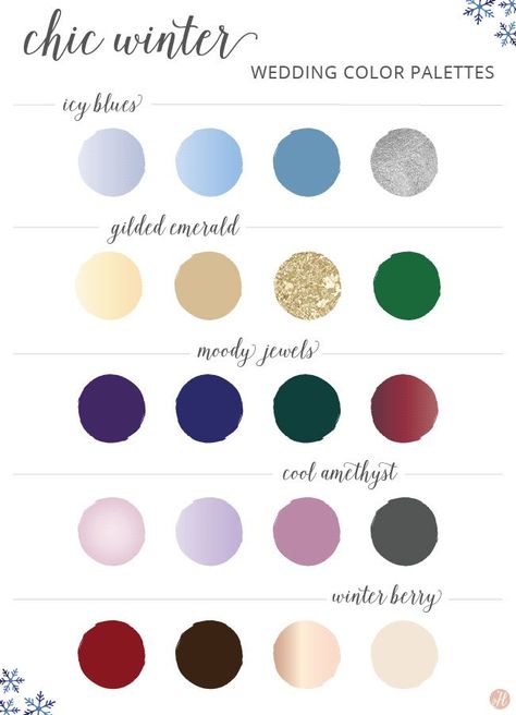 Winter Wedding Bridesmaids, Winter Wedding Color Palette, Wedding Color Palettes, Winter Wedding Colors, Winter Wedding Decorations, December Wedding, Winter Wedding Inspiration, Wedding Palette, Winter Wonderland Wedding