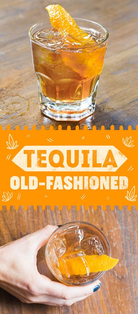 And, did you know that tequila añejo actually makes for a really great… Tequila Drinks Easy, Espolon Tequila, Sipping Tequila, Perfect Margarita, Recipe For Teens, Blood Orange Juice, Thanksgiving Drinks, Vanilla Milkshake, Tequila Drinks