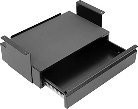 Shelf Office, Black Drawer, Under Desk Storage, Stand Up Desk, Under Desk, Desk Accessories Office, Pull Out Drawers, Adjustable Desk, Drawer Organisers