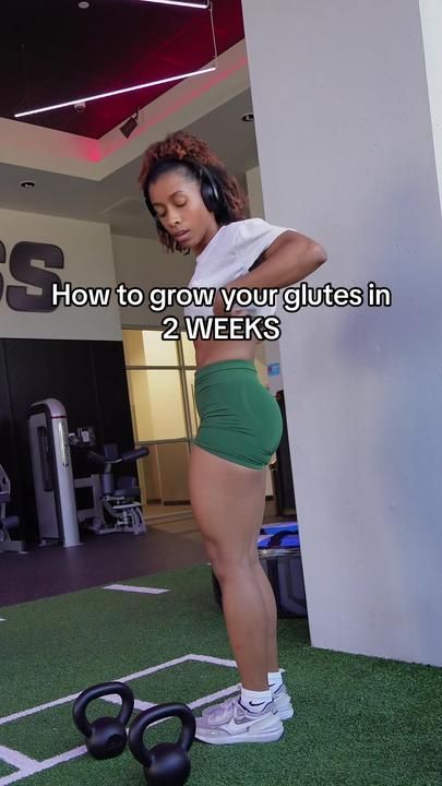 Crystal Gilmore on TikTok Glutes In 2 Weeks, Grow Your Glutes, Buttocks Workout, Leg And Glute Workout, Body Workout Plan, Workout Plan Gym, Weight Workout Plan, Gym Workout Videos, Legs Workout