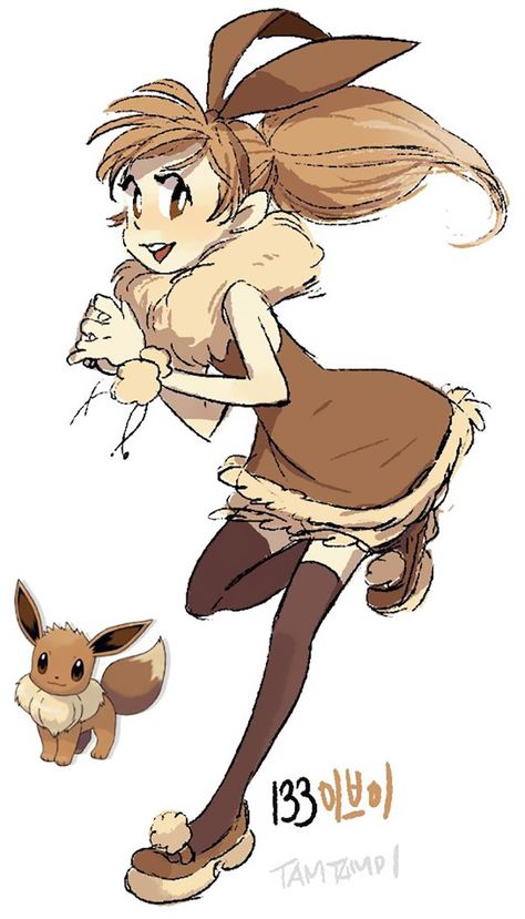 Flareon Pokemon, Cosplay Pokemon, Pokemon Fashion, Pokemon Human Form, Gijinka Pokemon, Pixel Art Pokemon, Pokemon People, Pokemon Gijinka, Pokemon Manga