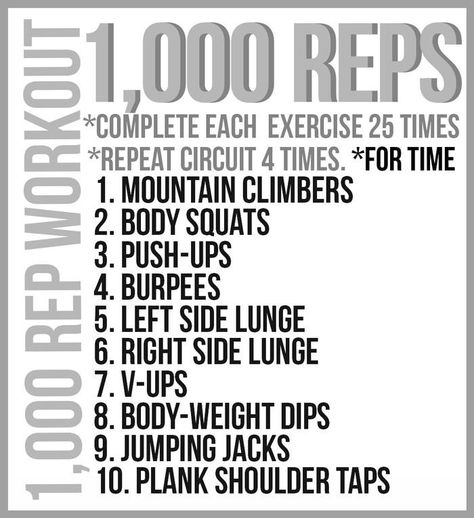 1,000 reps work out Intense Body Weight Workout, Sparta Workout, Rep Workout, Fitness Snacks, Wods Crossfit, Workout Fat Burning, Circuit Workout, Crossfit Workouts, High Intensity Interval Training