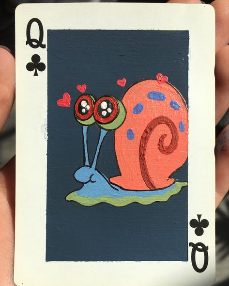 Painting A Deck Of Cards, Painting A Deck, Uno Cards, A Deck Of Cards, Playing Cards Art, Disney Cards, Deck Paint, Playing Cards Design, Anime Canvas Art