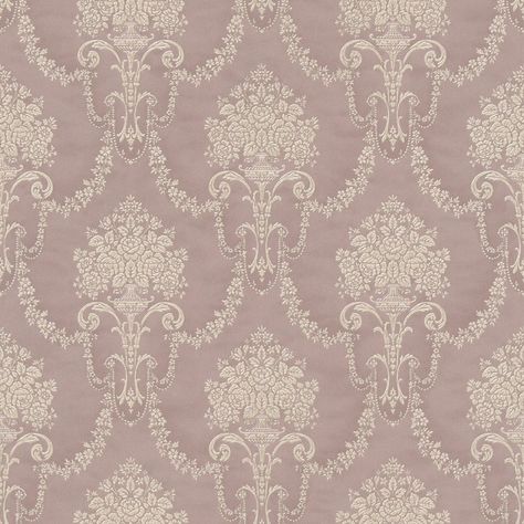 Pink Accent Walls, Floral Pattern Wallpaper, Pink Damask, Rich Color Palette, Pink Bedding, Metallic Pink, Wallpaper Online, Pink Accents, Room Wallpaper