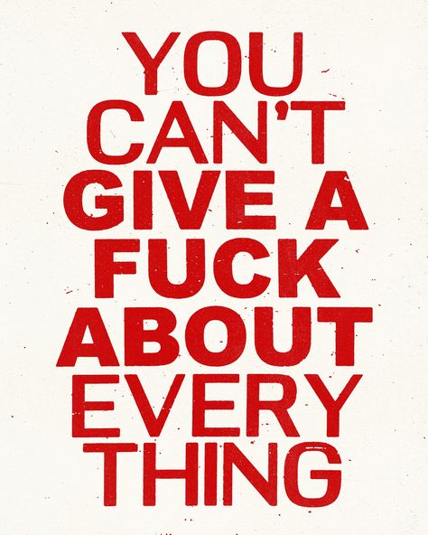 Life hack: stop thinking 🎯 Nothing Personal Quotes, Quote Prints For Walls, Be You Quotes, Quotes On Creativity, Fun Typography, Manifestation Board, Quote Poster, Life Hack, Happy Words