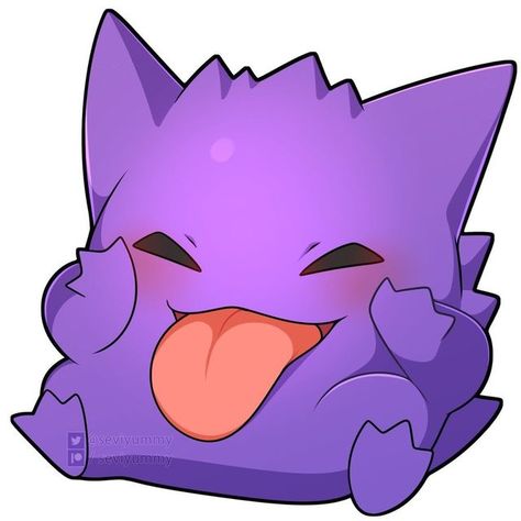 Gengar Pokemon, The Games, My Team, User Profile, Digital Artist, Pokemon, Deviantart, Tv, Purple