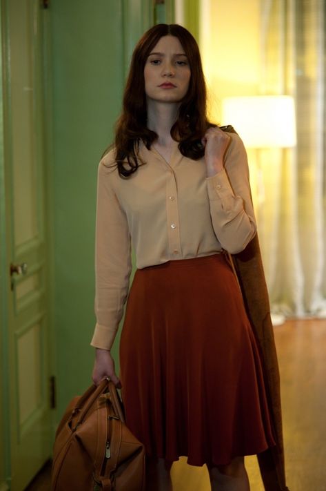 Stoker Movie, India Stoker, Stoker 2013, Mia Wasikowska, Film Tv, Costume Design, A Woman, Style Inspiration, Actresses