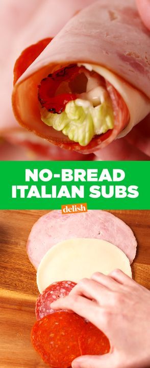 These low-carb Italian Subs prove that no bread = no problem. Get the recipe from Delish.com. Low Carb Menu, Italian Subs, Boiled Egg Diet Plan, Resep Diet, Boiled Egg Diet, Low Carb Diets, Recetas Keto, Paleo Lunch, Low Carb Lunch