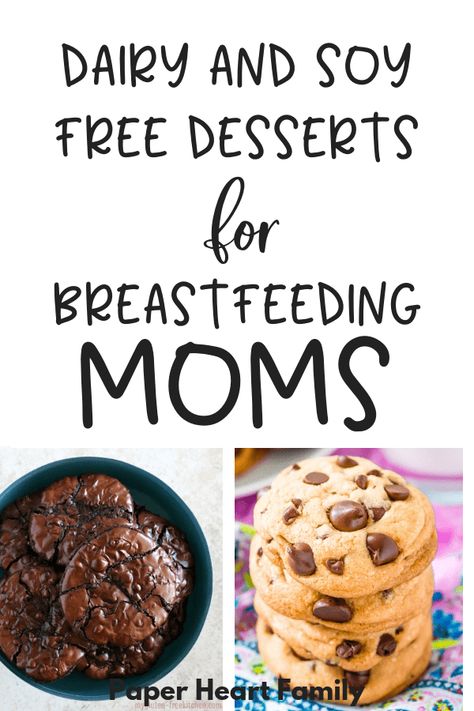 Dairy and soy free desserts that are perfect for breastfeeding moms dealing with MSPI/dairy allergy in babies because these recipes are quick, easy and delicious. Dealing with food allergies doesn't have to be impossible, and these recipes are healthier than store-bought snacks too! Mspi Diet, Soy Free Desserts, Dairy Free Breastfeeding, Soy Free Dairy Free, Mediterranean Meals, Dairy Free Snacks, Soy Free Recipes, Breastfeeding Diet, Power Foods