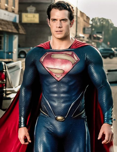 Henry Cavill - Man of Steel Superman New 52, Superman Cavill, Christopher Reeves, Henry Cavill Superman, Superman Outfit, Henry Superman, Superman Pictures, Superman Henry Cavill, Charles Brandon