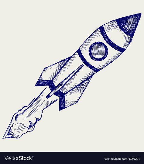 Rocket Man Tattoo, Rocket Ships, Rocketship Drawing, Rocket Tattoo Design, Rocket Doodle, Rocket Ship Drawing, Space Ships Drawing, Rocket Ship Sketch, Rocket Sketch