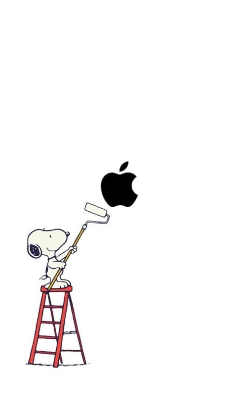 Do Your Job, Apple Logo, Snoopy, Iphone