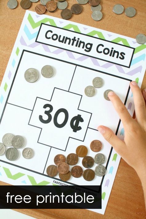 Math Games For Second Grade, Games For Second Grade, Counting Money Games, Free Printable Money, Money Games For Kids, Learning Money, Printable Money, Teaching Money, Money Activities