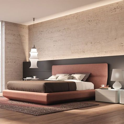 Low Height Bed Design, Fabric Bed Design, Platform Bed Ideas Bedrooms, Headboard Plywood, Royal Luxury Bedroom Furniture, Low Bed Ideas, Low Height Bed, Low Beds, Pink Bedroom Furniture