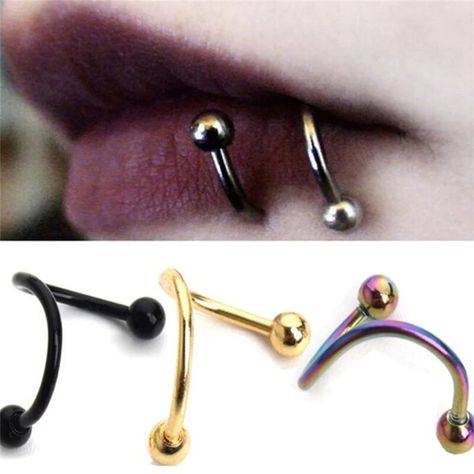 Ear Piercing Helix, Cartilage Helix Piercing, Ear Peircings, Lip Piercing Jewelry, Ear Tapers, Helix Ear, Eyebrow Piercing, Hammered Hoop Earrings, Body Jewelry Piercing