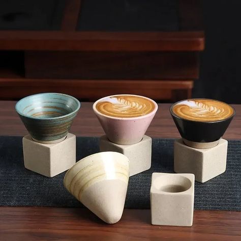 ACT FAST🔥 Retro Rough Pottery Ceramic Coffee Cup - 100ml : $14.99 BUY NOW 💙🛒: thecozycubicle.com/products/retro-rough-pottery-ceramic-coffee-cup-100ml ⭐WHY YOU SHOULD BUY?⭐Introducing the Retro Rough Pottery Ceramic Coffee Cup, a creative and artistic addition to your home decor. This unique cone-shaped teacup features a rough pottery finish with a retro design that adds charm to any setting. The 100ml capacity makes it perfect for serving coffee, lattes, or even as a decorative piece fo...