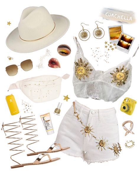 Coachella 2023 Outfit | ShopLook Iconic Coachella Outfits, Iconic Coachella Looks, Coachella Inspo 2024, Coachella Outfit Aesthetic 2024, Coachella Celebrities Outfits, Cochella Outfits Ideas, Coachella Inspired Outfits, Cochella Outfits, Coachella Music Festival