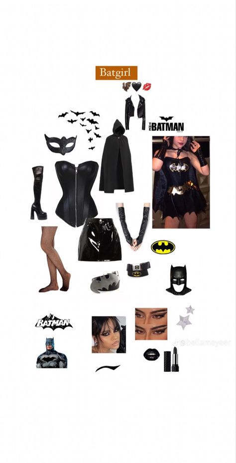 Casual Halloween Outfits Costumes, Batman And Catwoman Costume, Batman Costume Women, Batwoman Costume, Batgirl Halloween, Batgirl Halloween Costume, Catwoman Halloween Costume, Casual Halloween Costumes, Casual Halloween Outfits